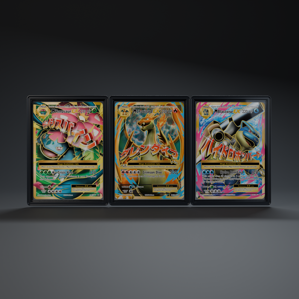 Trio card display
